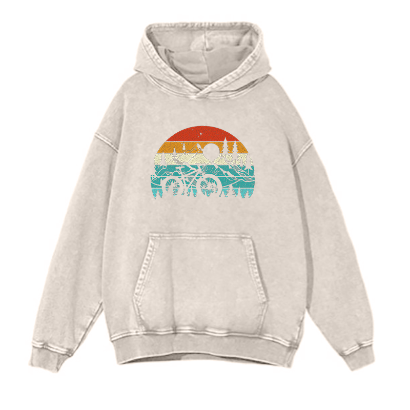 Mountain Biking Retro hoodies