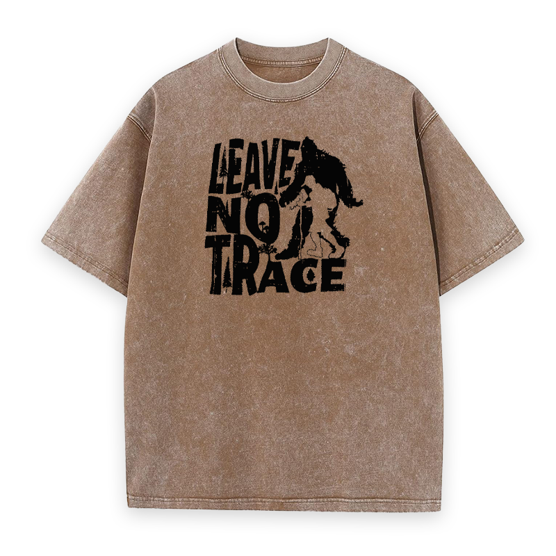 Bigfoot Leave No Trace Unisex Tee