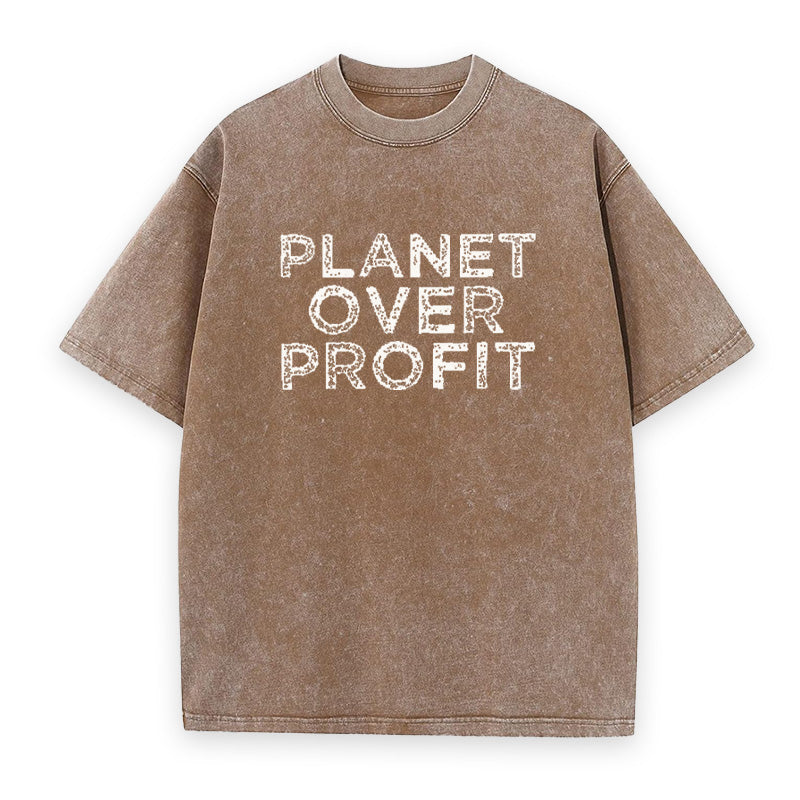 Planet Over Profit Unisex Tee