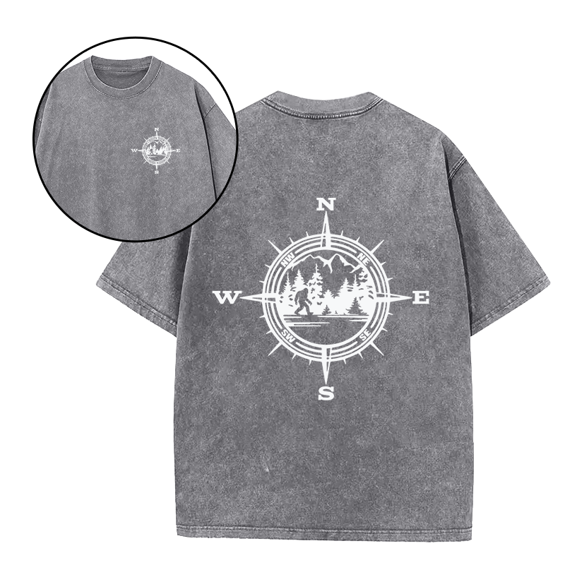 Compass Bigfoot Unisex Tee