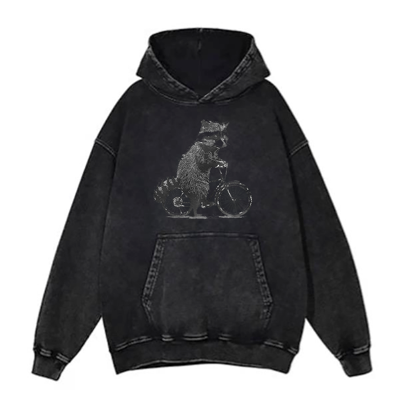 Furry Rider in Action hoodies