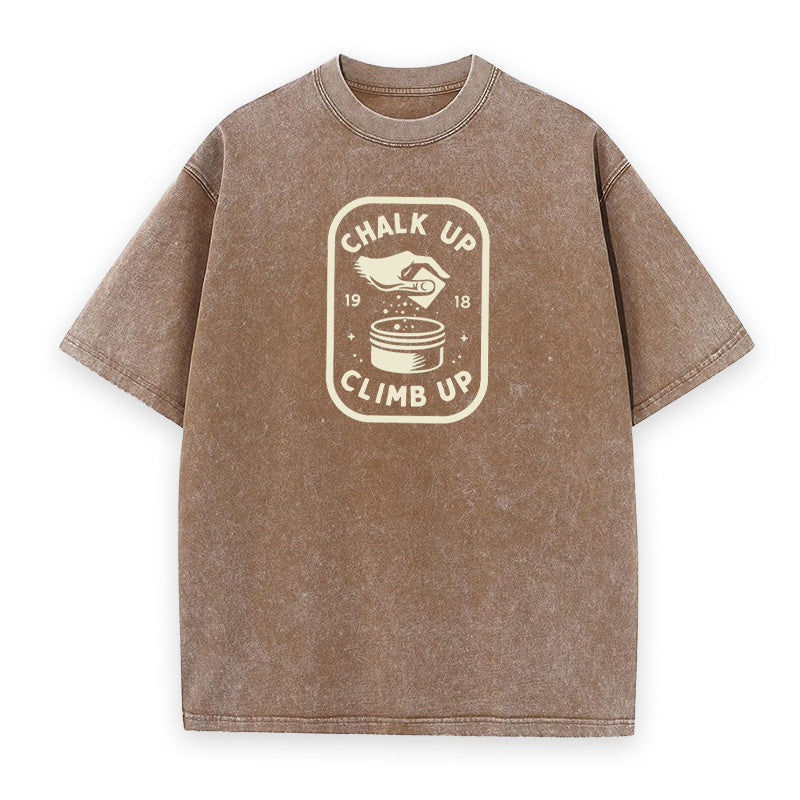 Chalk Up Climb Up Unisex Tee