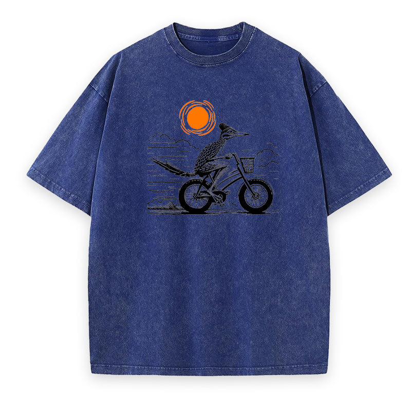 Retro Roadrunner Bicycle Unisex Tee