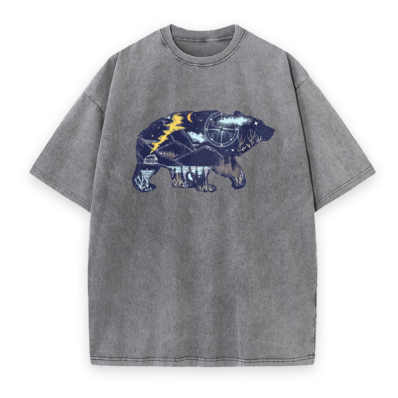 Adventure Awaits Bear Unisex Tee