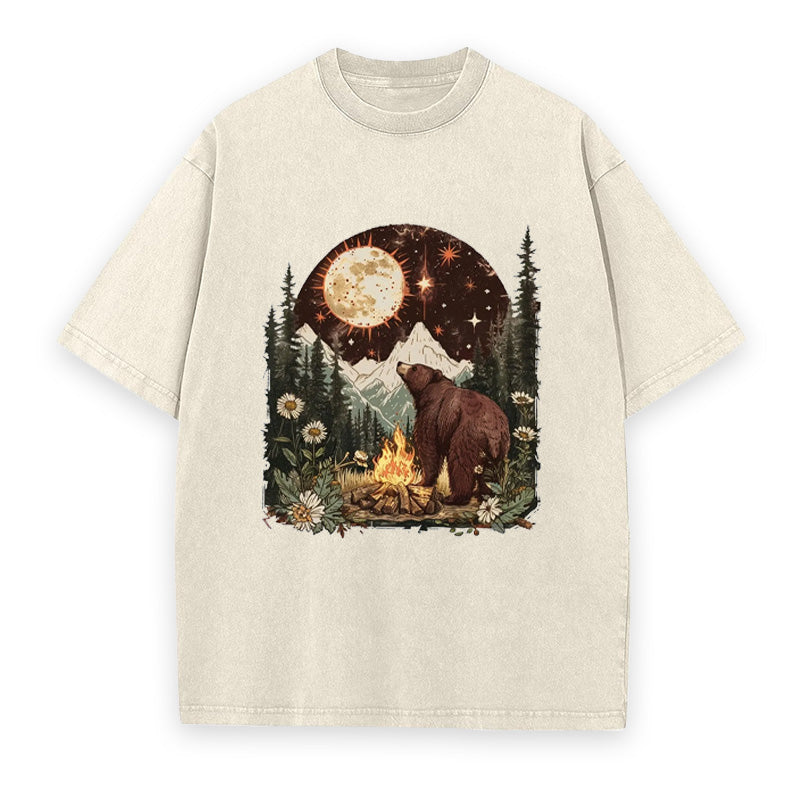 Campfire Bear Unisex Tee