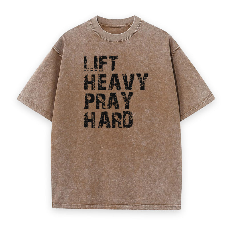 Lift Heavy Pray Hard Unisex Tee