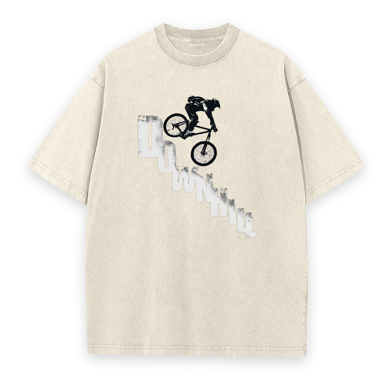 Mountain Bike Downhill Unisex Tee