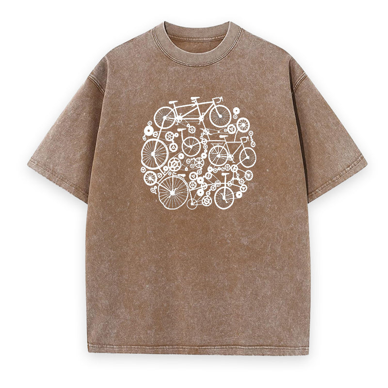 Bicycle wheel Unisex Tee