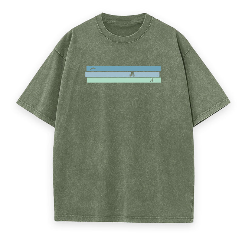 Three Sports One Goal Unisex Tee