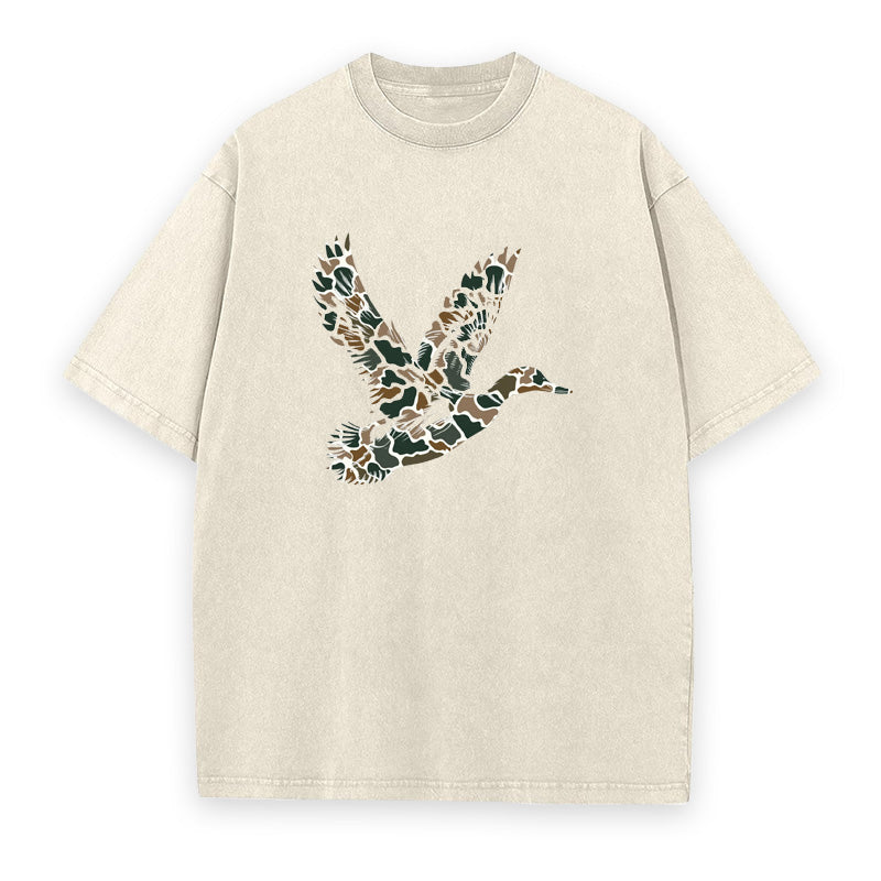 Camo Duck Hunting Unisex Tee