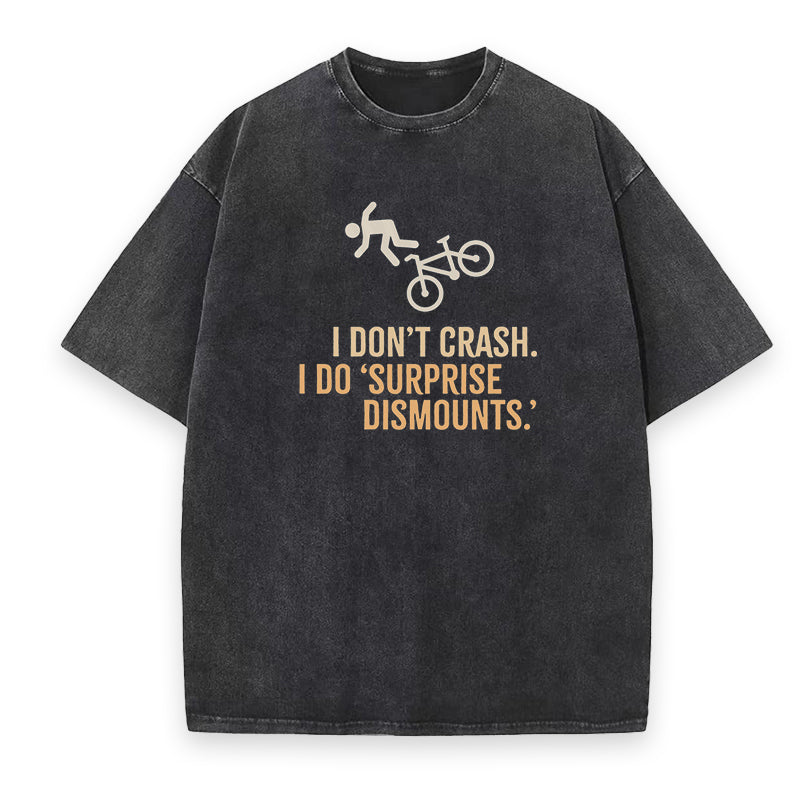 Bike Humor Tee Crash Tee