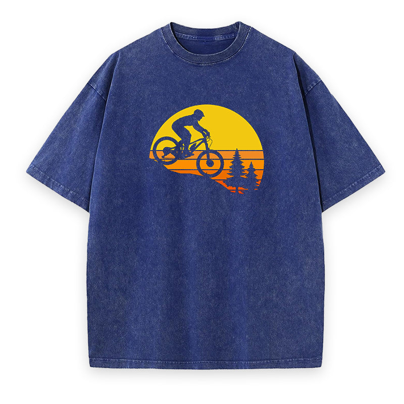 mountain biking Tee