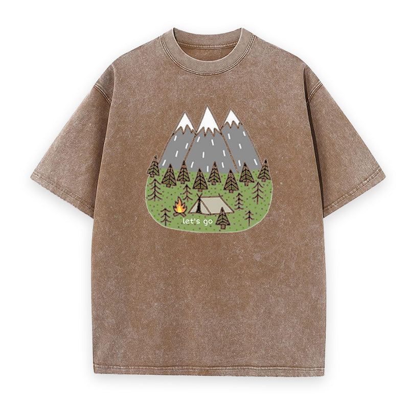 Camping mountain Tee