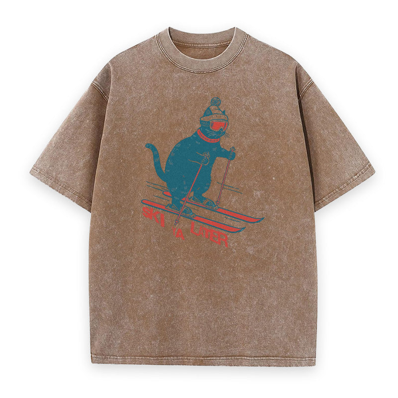 Ski Ya Later Unisex Tee