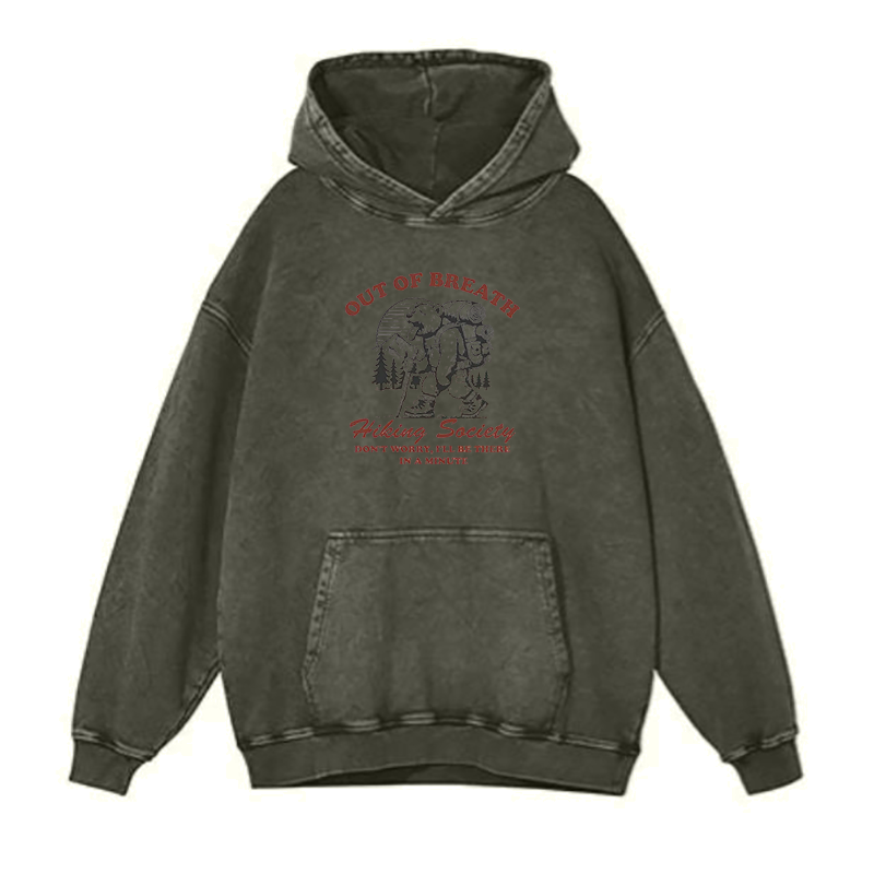Out of Breath Hiking Society hoodies