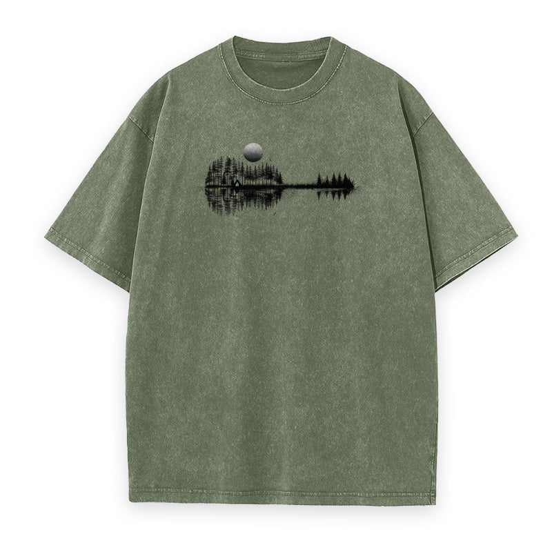 Nature Guitar Unisex Tee