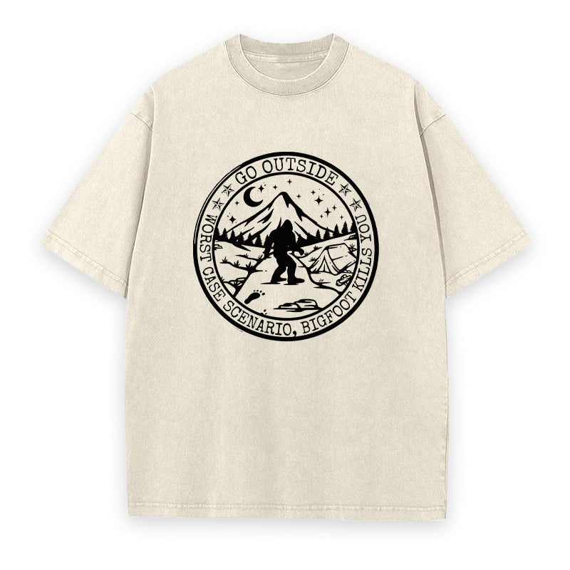 Worst Case Scenario Bigfoot Unisex Tee
