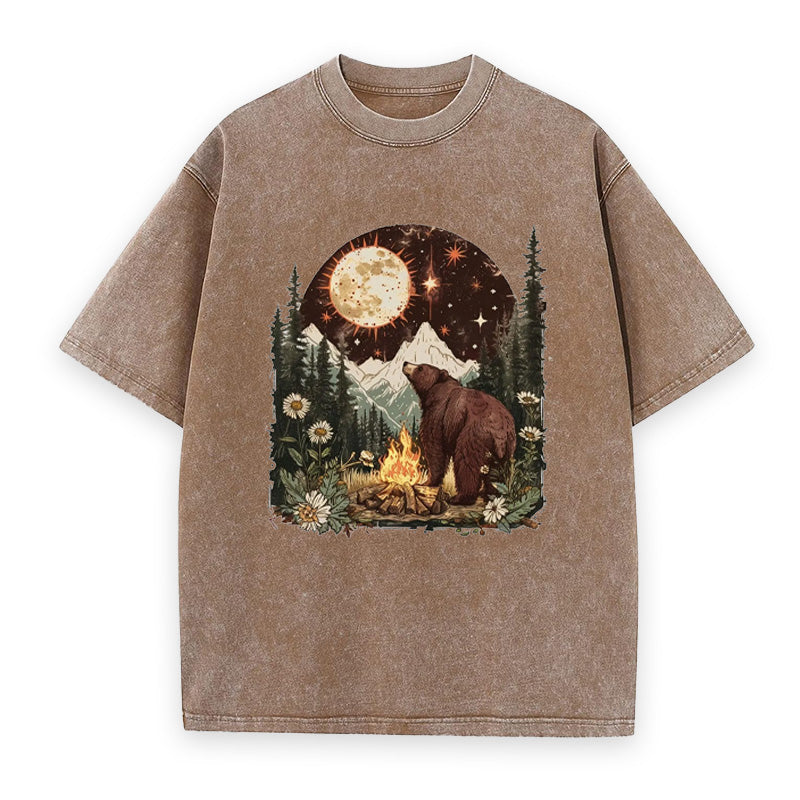 Campfire Bear Unisex Tee