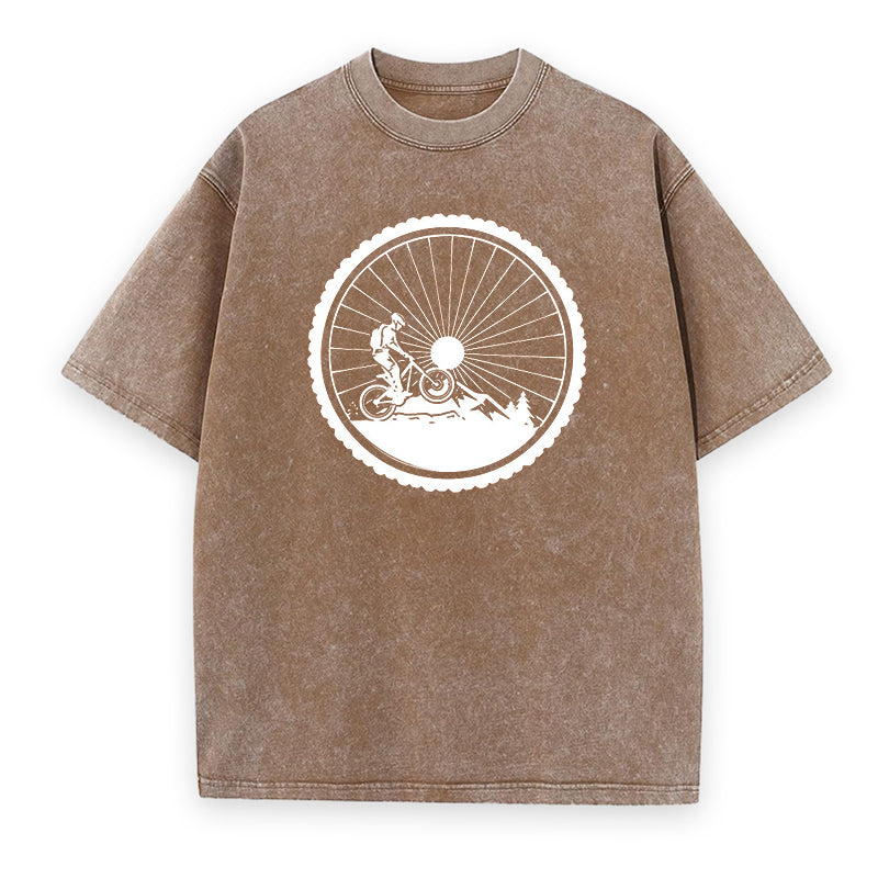 Bike wheel Unisex Tee