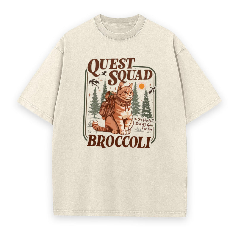 Quest Squad Broccoli Unisex Tee