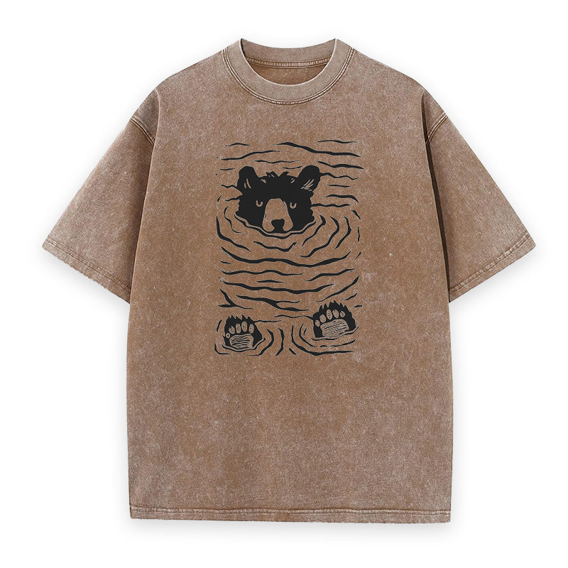 Swimming Bear Unisex Tee