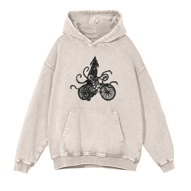 Eight Legs, One Bike hoodies