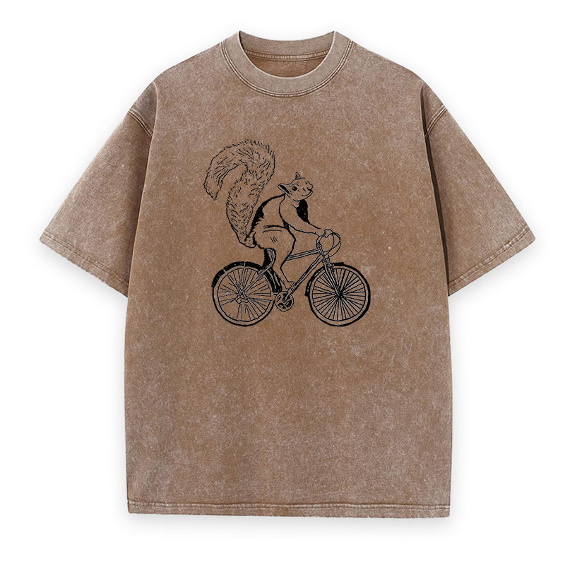 Squirrel on Wheels Unisex Tee