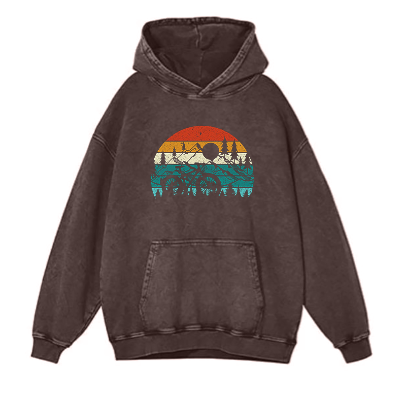 Mountain Biking Retro hoodies