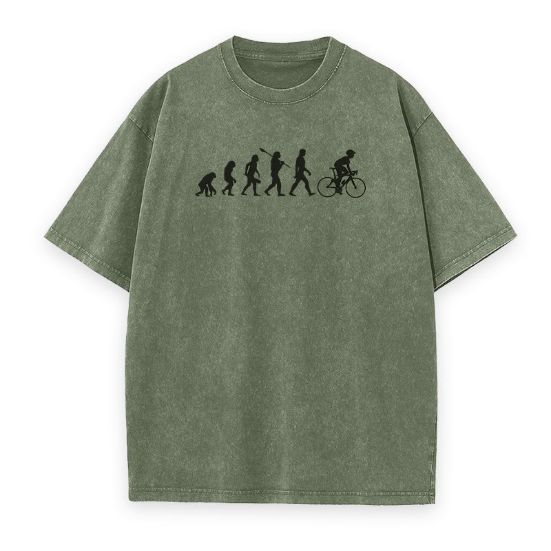 Cycling Biking Mountain Unisex Tee