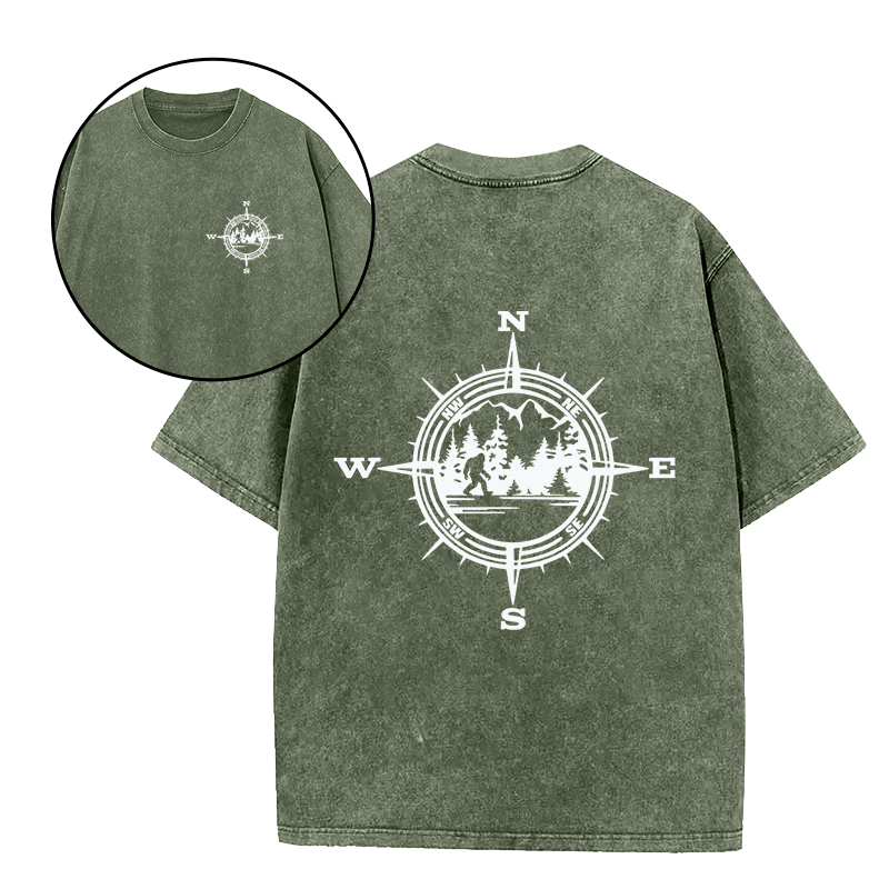 Compass Bigfoot Unisex Tee