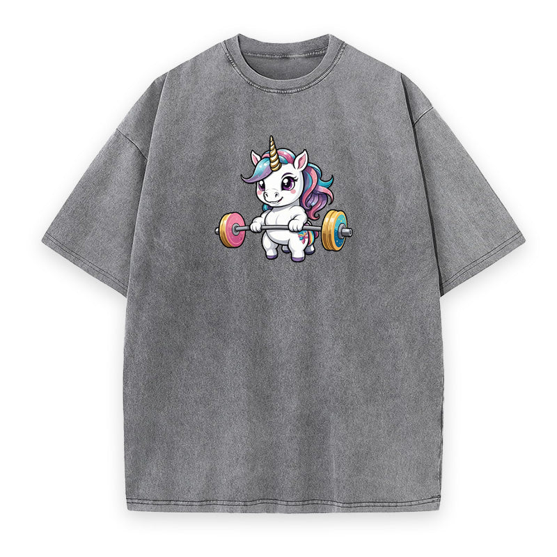 Weightlifting Unicorn Unisex Tee