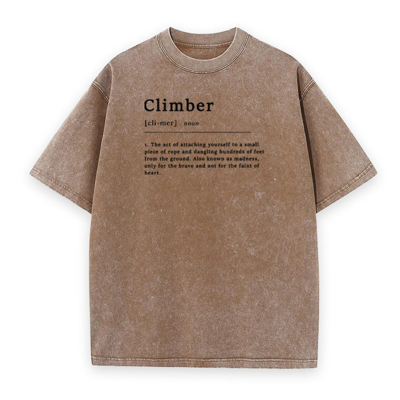 Climber Definition Unisex Tee