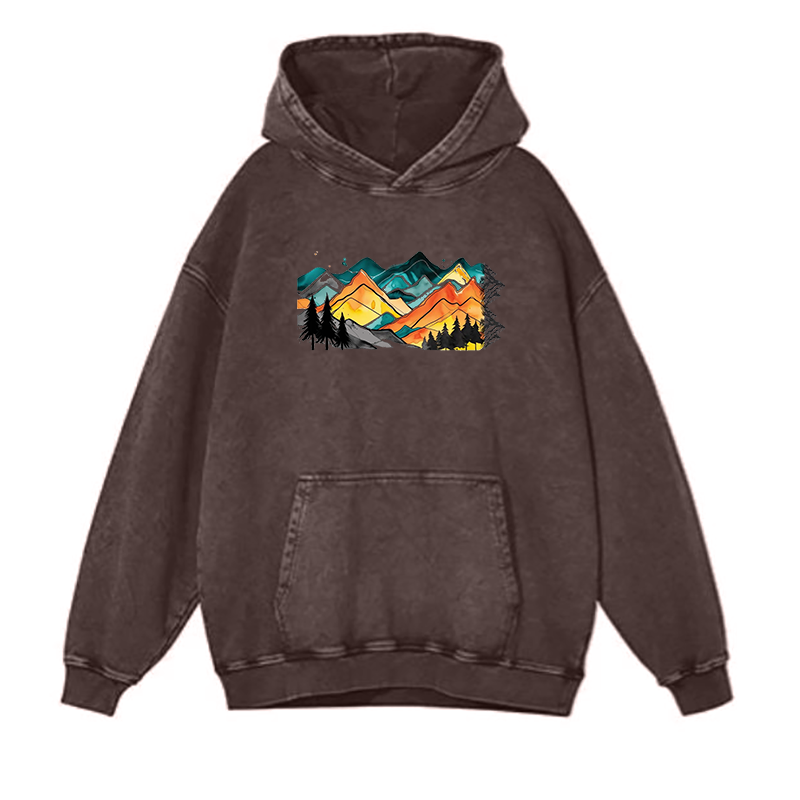 Mountain Sunset hoodies