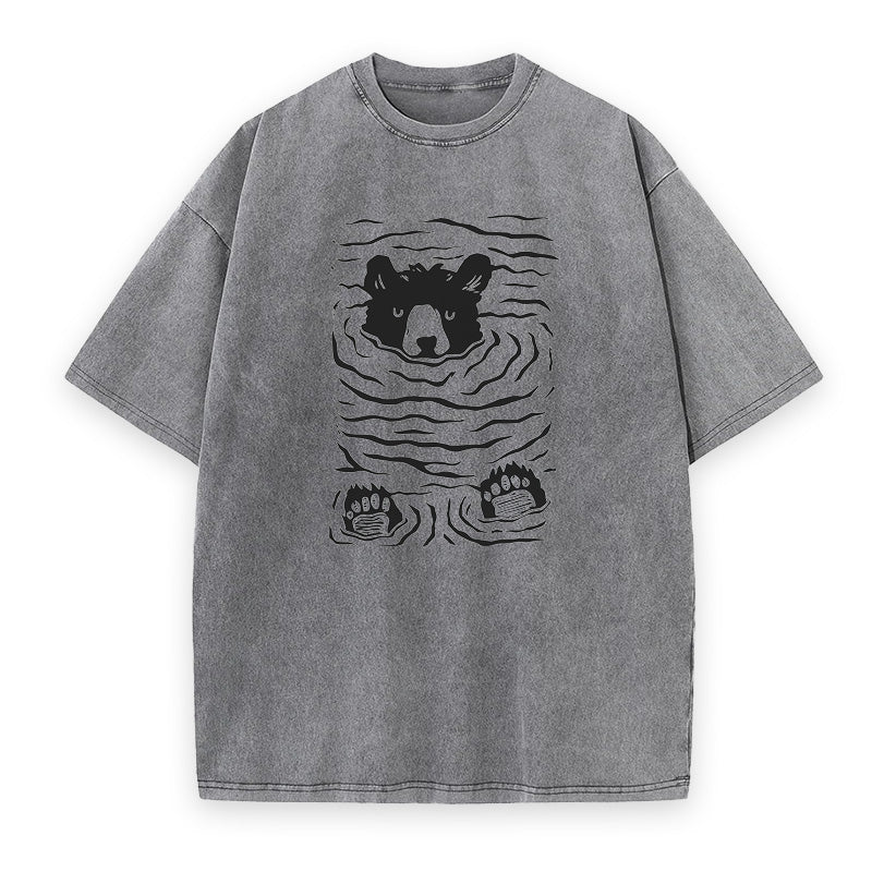 Swimming Bear Unisex Tee