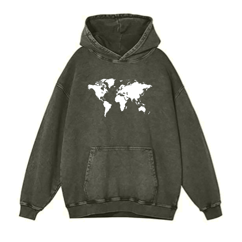 World Map hoodies