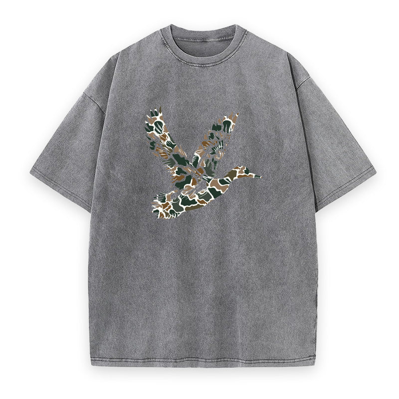 Camo Duck Hunting Unisex Tee