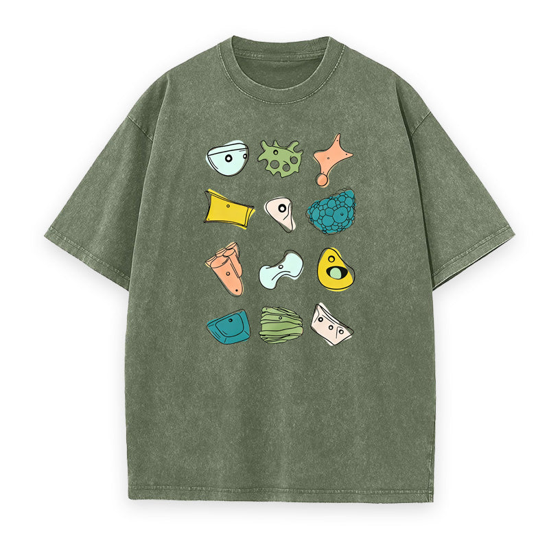 Rock Climbing Holds Unisex Tee