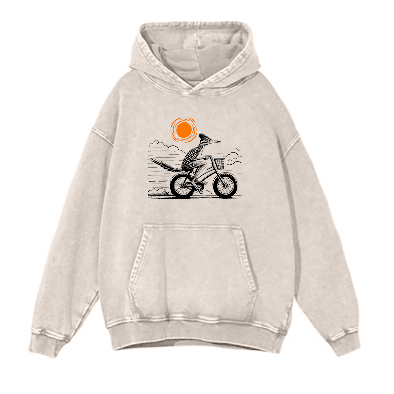 Retro Roadrunner Bicycle hoodies