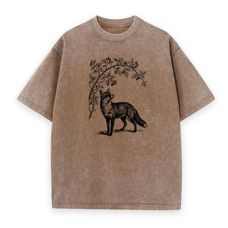 Fox Botanical Unisex Tee