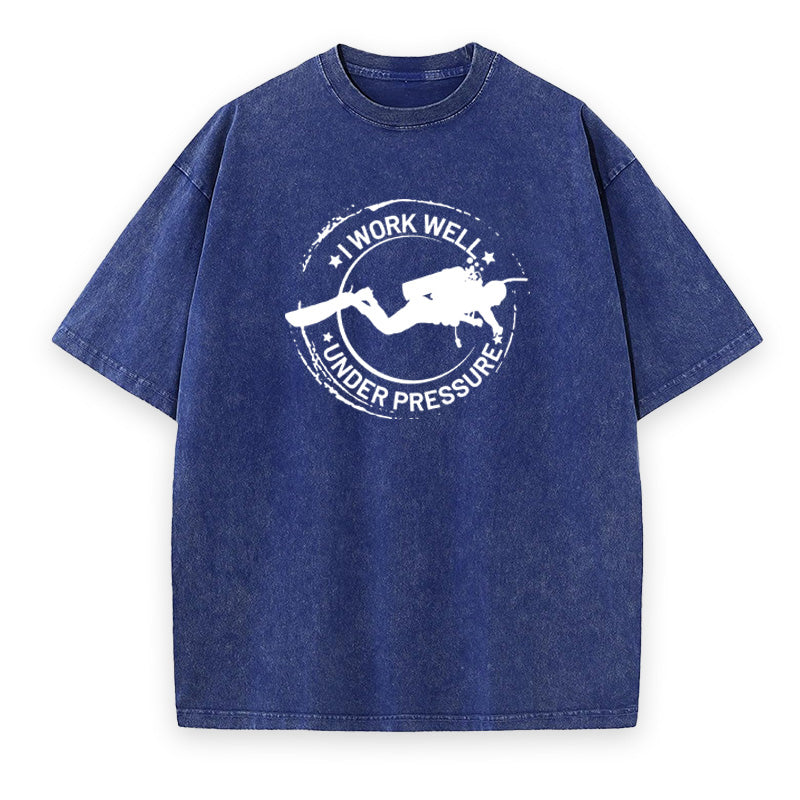 I Work Well Under Pressure Diver Unisex Tee