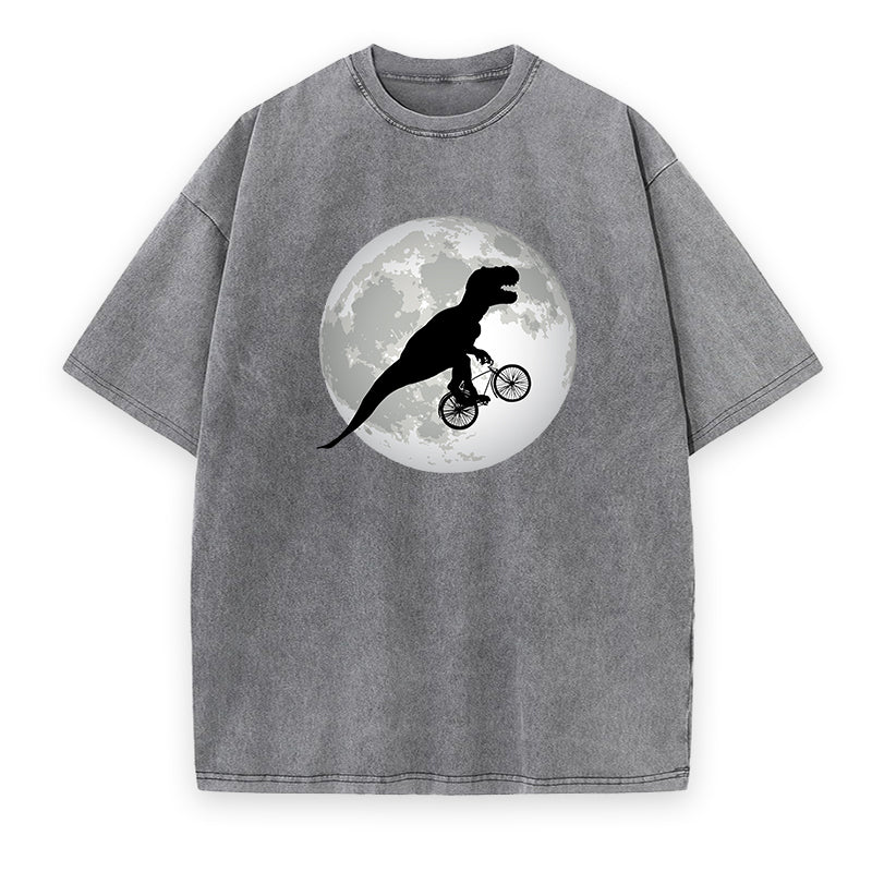 Dino To The Moon Unisex Tee