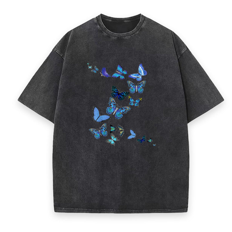 Blue Butterflies Unisex Tee