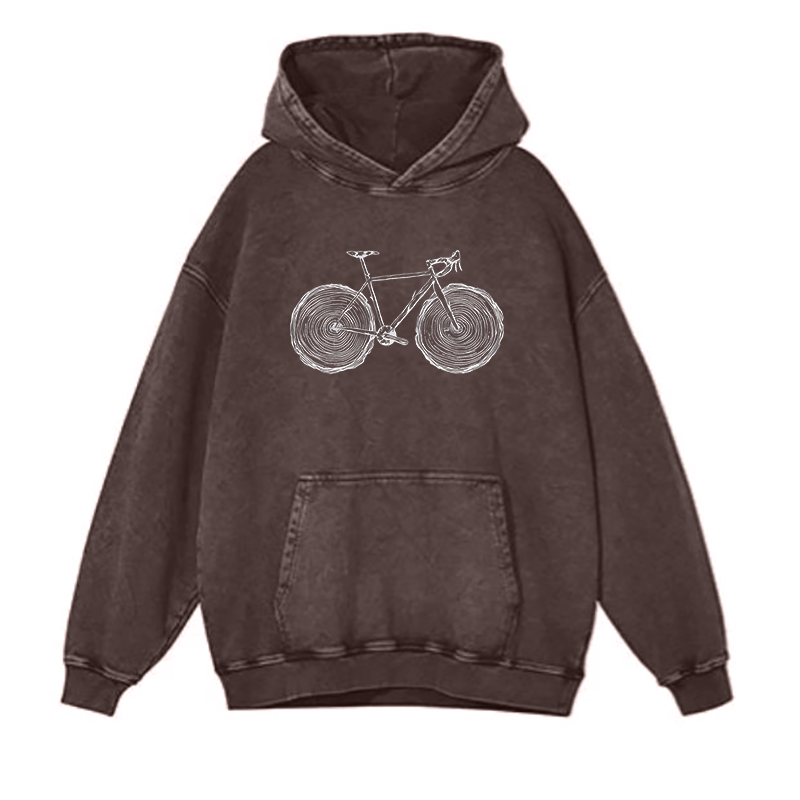 Sequoia Wooden Tree Cyclocross Bike hoodies