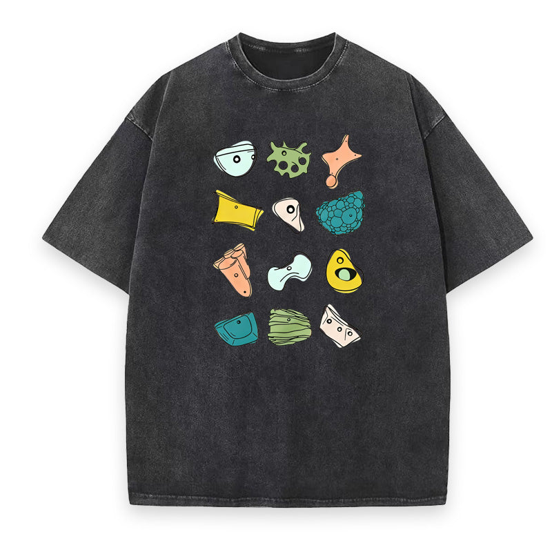 Rock Climbing Holds Unisex Tee