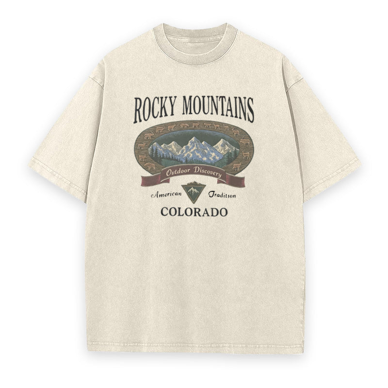 Rocky Mountains Colorado Unisex Tee