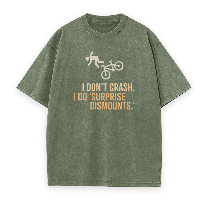 Bike Humor Tee Crash Tee
