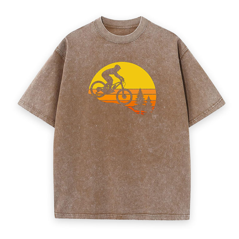 mountain biking Tee