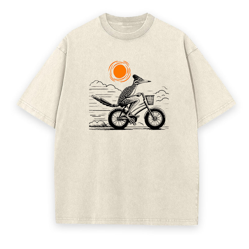 Retro Roadrunner Bicycle Unisex Tee