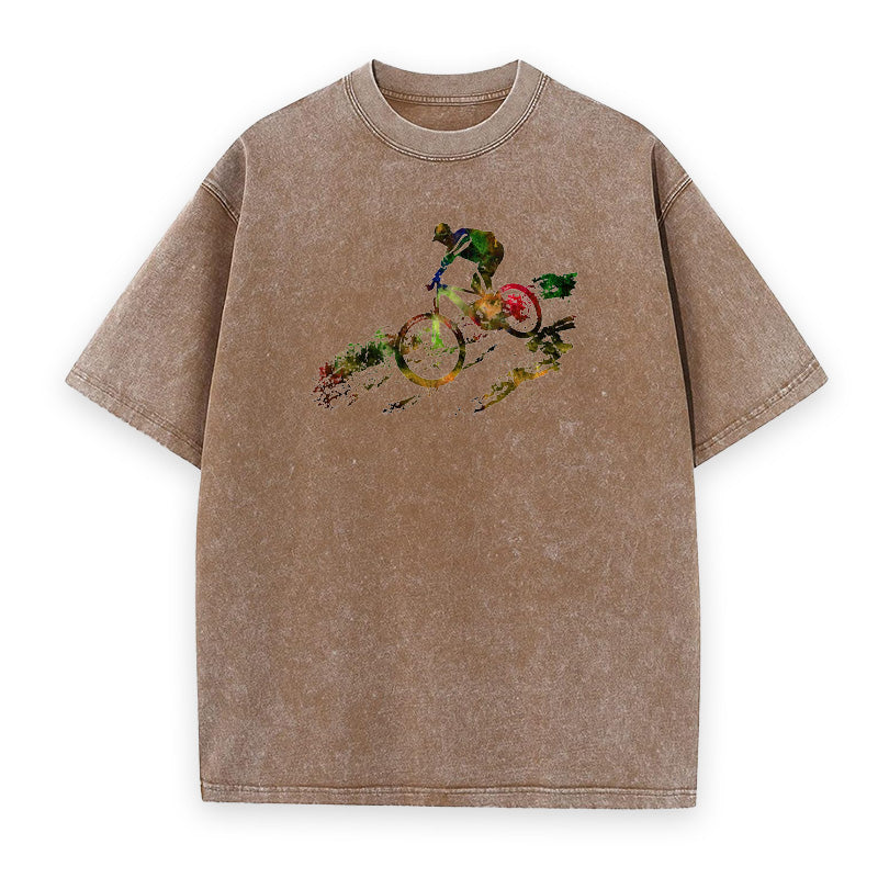 Mountain Biking Unisex Tee