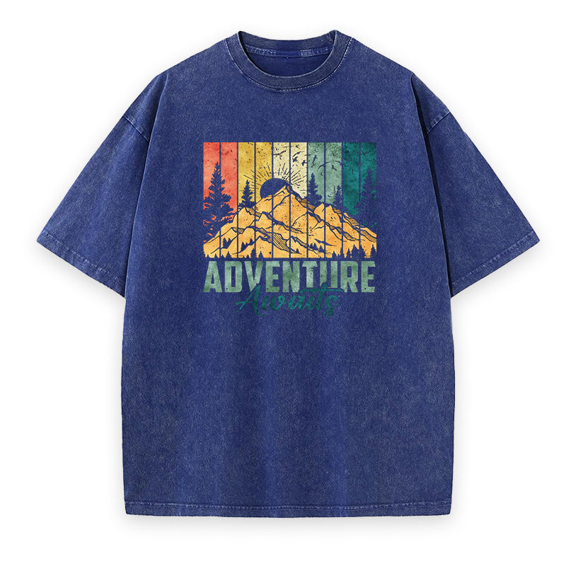 Retro Adventure Awaits Tee